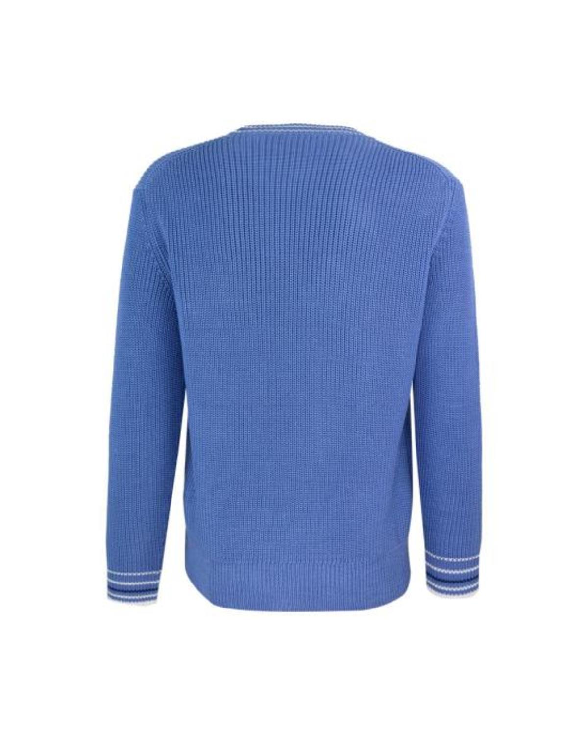 Cotton Knit Sweater in Opal
