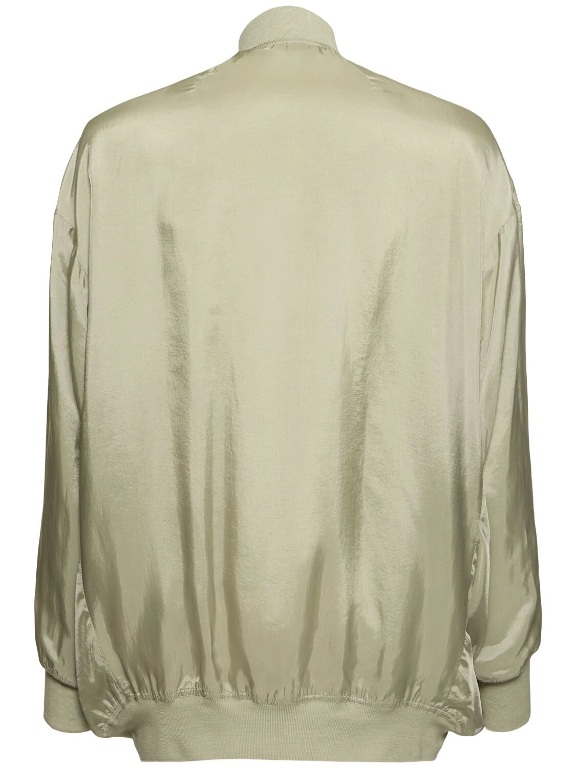 Jumbo Flight Jacket in Pale Green