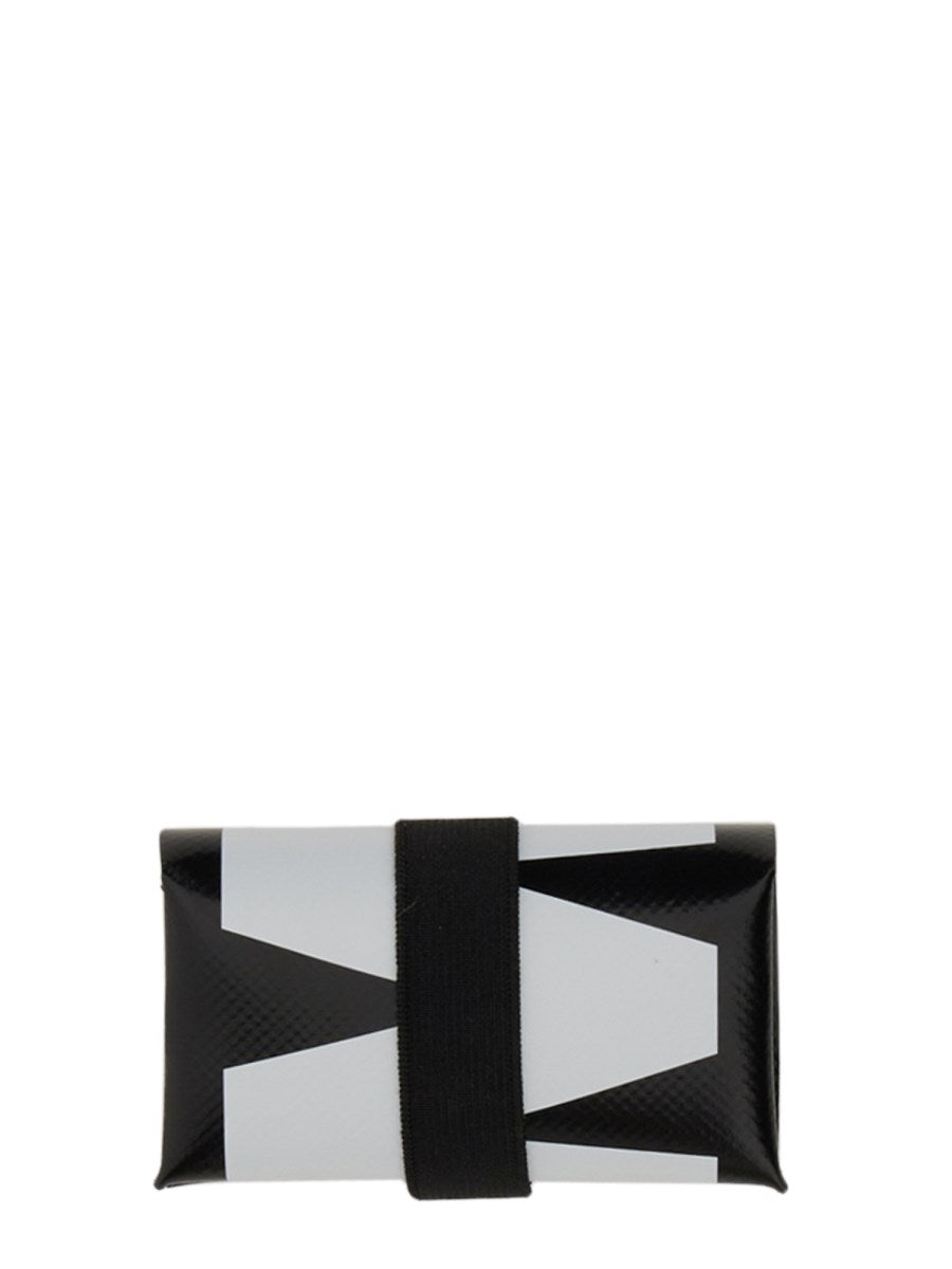 M-Print Tri-Fold Wallet in Black