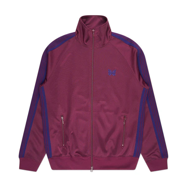 Track Jacket in Wine