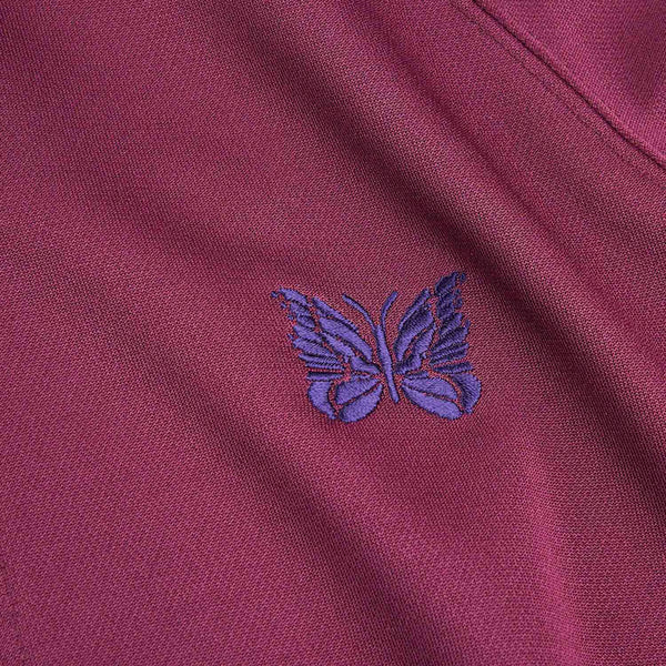 Track Jacket in Wine