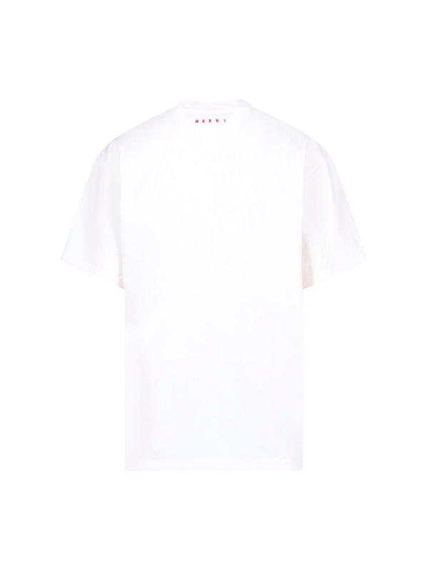 Bubble Organic T-Shirt in Lily White