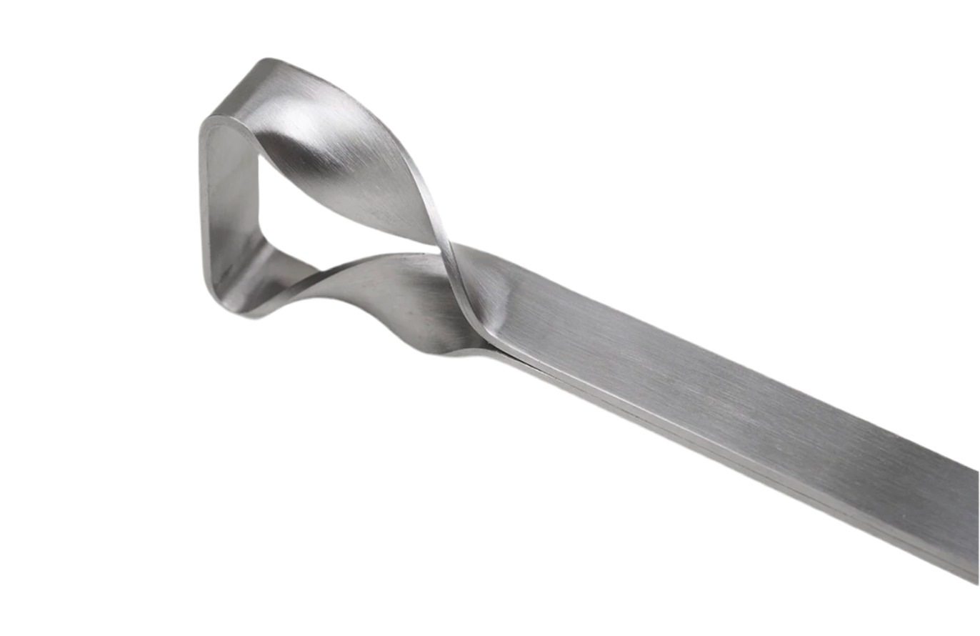 Ground Bottle Opener in Stainless Steel