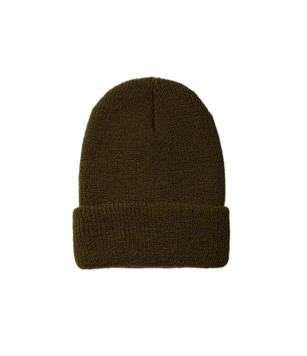 Wool Watch Cap in Olive