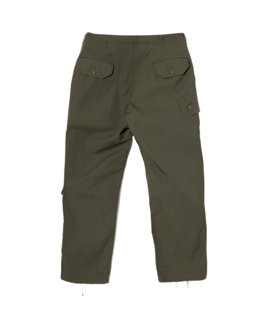 Flight Pant in Olive Heavyweight Cotton Ripstop