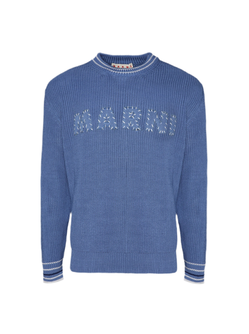 Cotton Knit Sweater in Opal