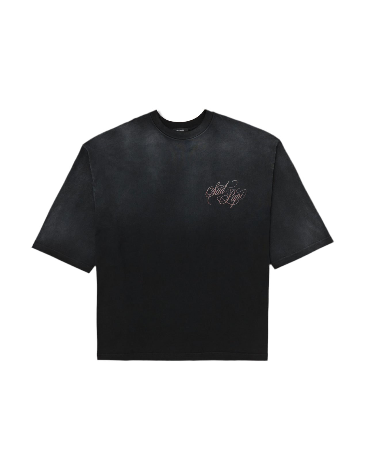 Sad Papi Buffalo Tee in Black