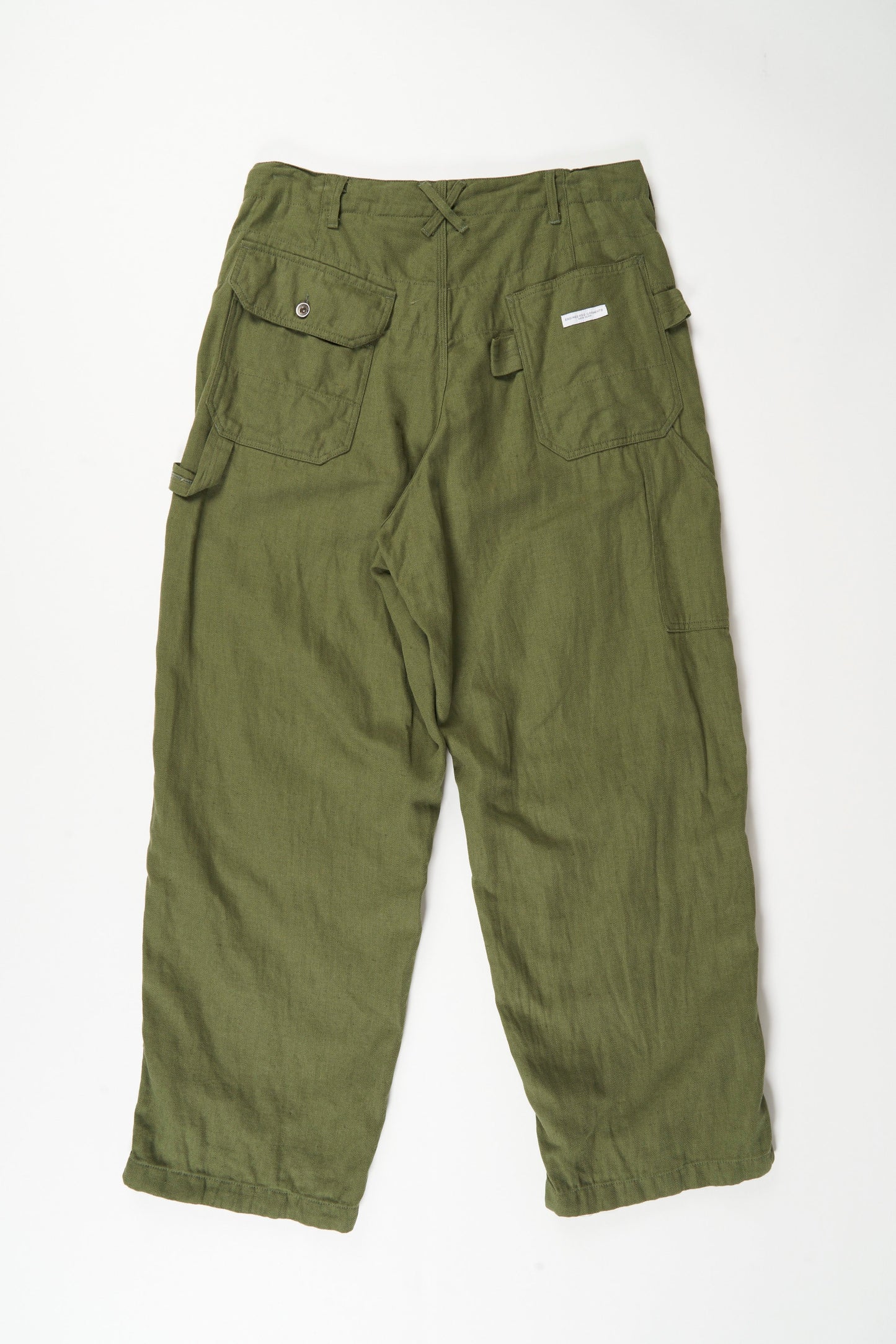 Painter Pant in Olive Cotton Hemp
