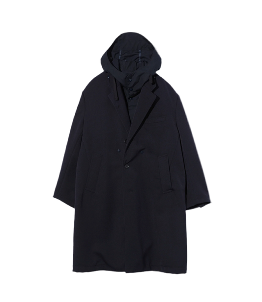 Chester Coat in Charcoal CP Weather Poplin