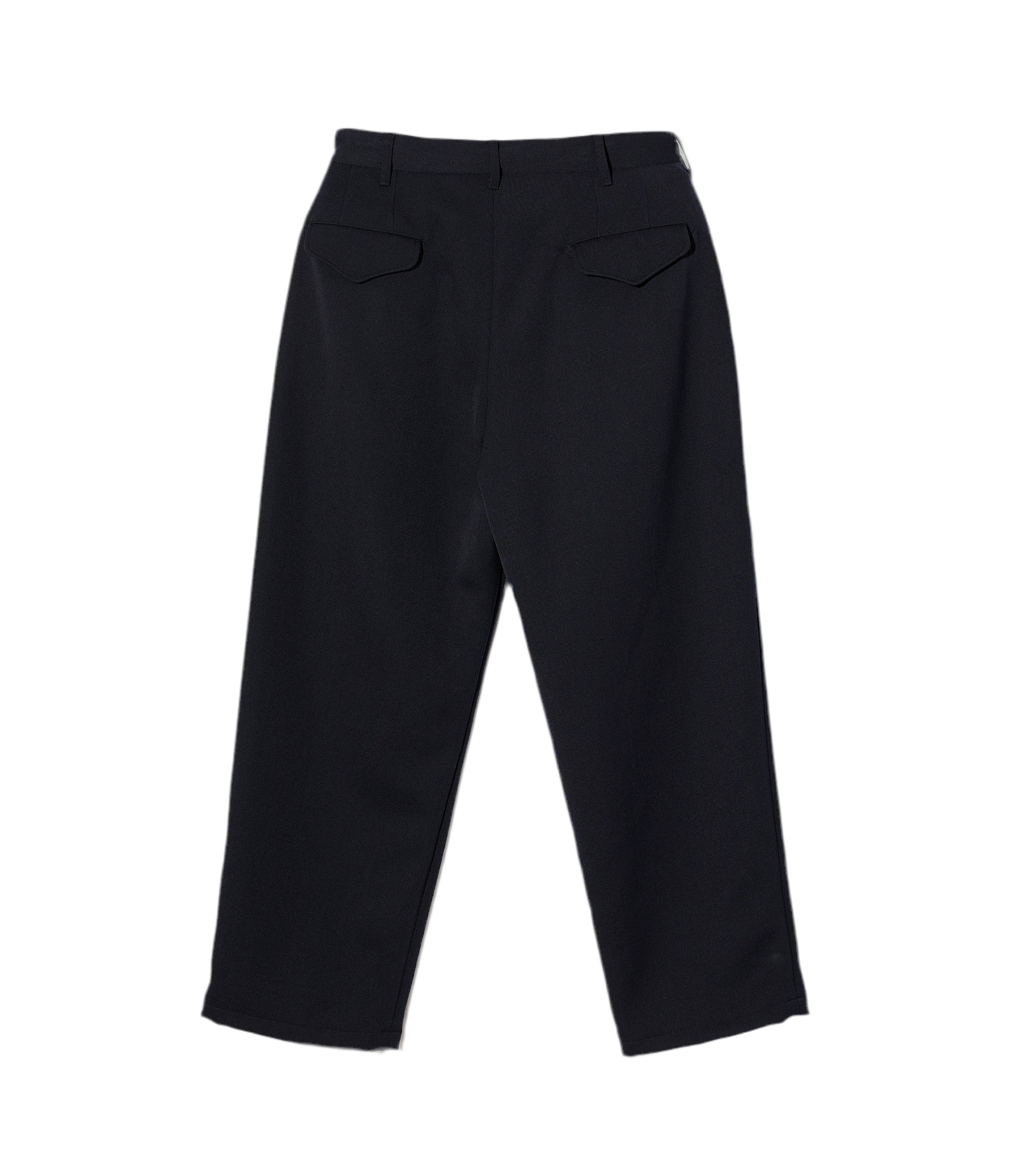 Officer Pant in Dark Navy Heavy Wool Elastique