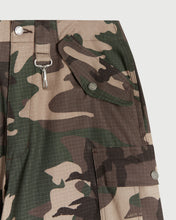 Load image into Gallery viewer, Cotton Ripstop Wideleg Cargo Pant in Camo
