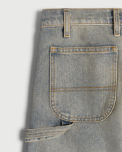 Load image into Gallery viewer, Double Knee Pant in Washed Denim
