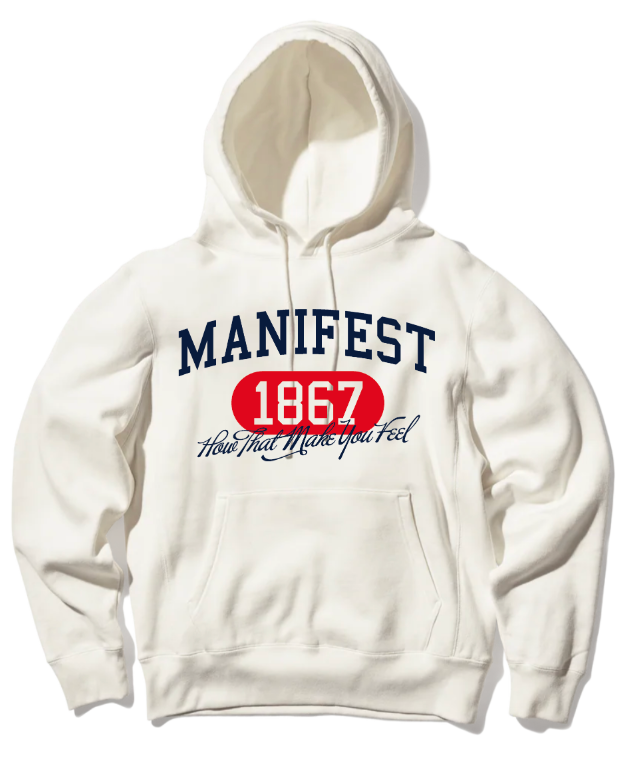 Manifest HTMYF Hoodie in Cream