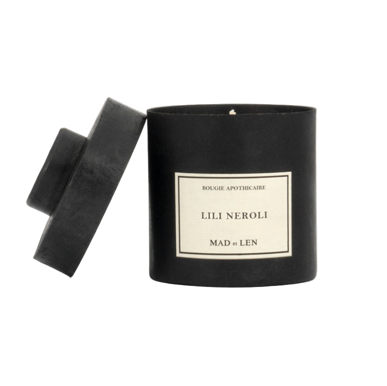 Bougie Apothicaire Petite Candle in Black Wax/Lili Neroli