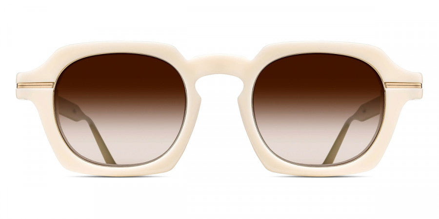 M2055 in Brushed Gold/Milk White/Brown Gradient