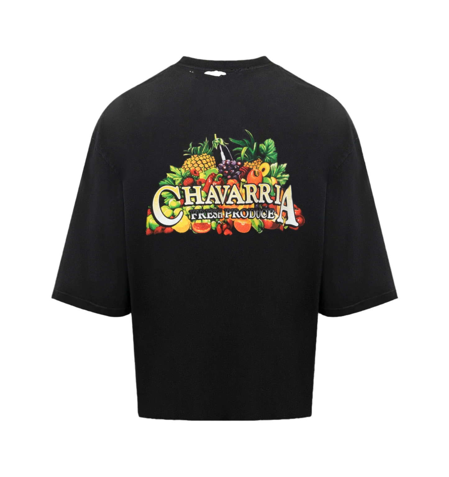 CHAVARRIA Fresh Produce Tee in Black
