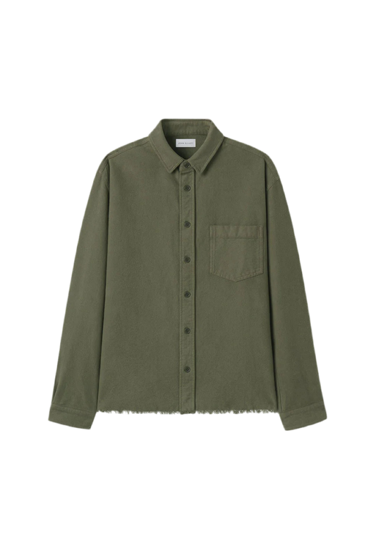 Hemi Oversized Shirt in Olive
