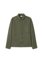 Load image into Gallery viewer, Hemi Oversized Shirt in Olive