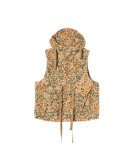 Load image into Gallery viewer, Field Vest in Brown Leopard Print