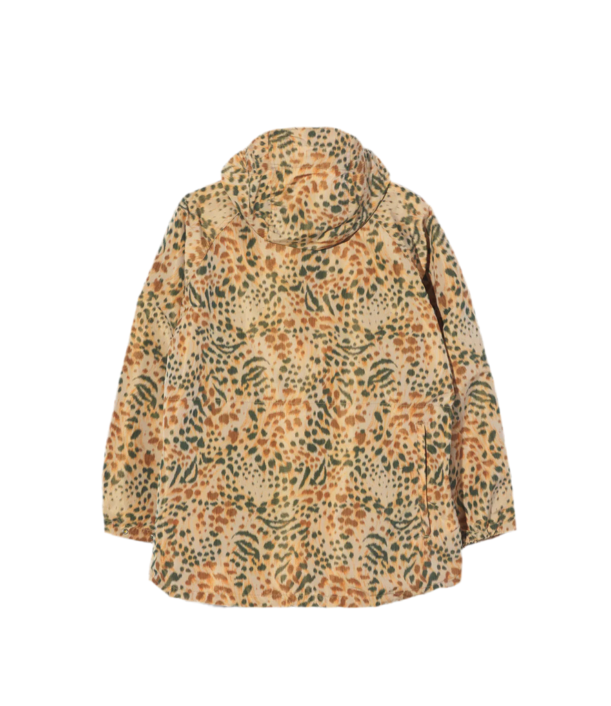Atlantic Parka in Brown Leopard Print