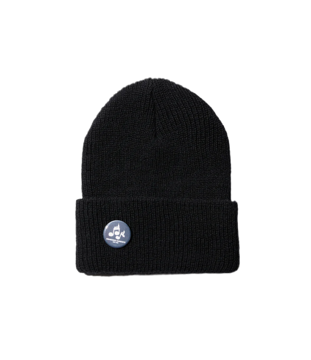 Wool Watch Cap in Black