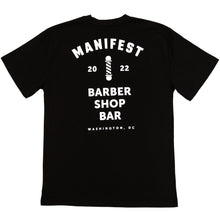 Load image into Gallery viewer, Barber Shop Bar T-Shirt in Black