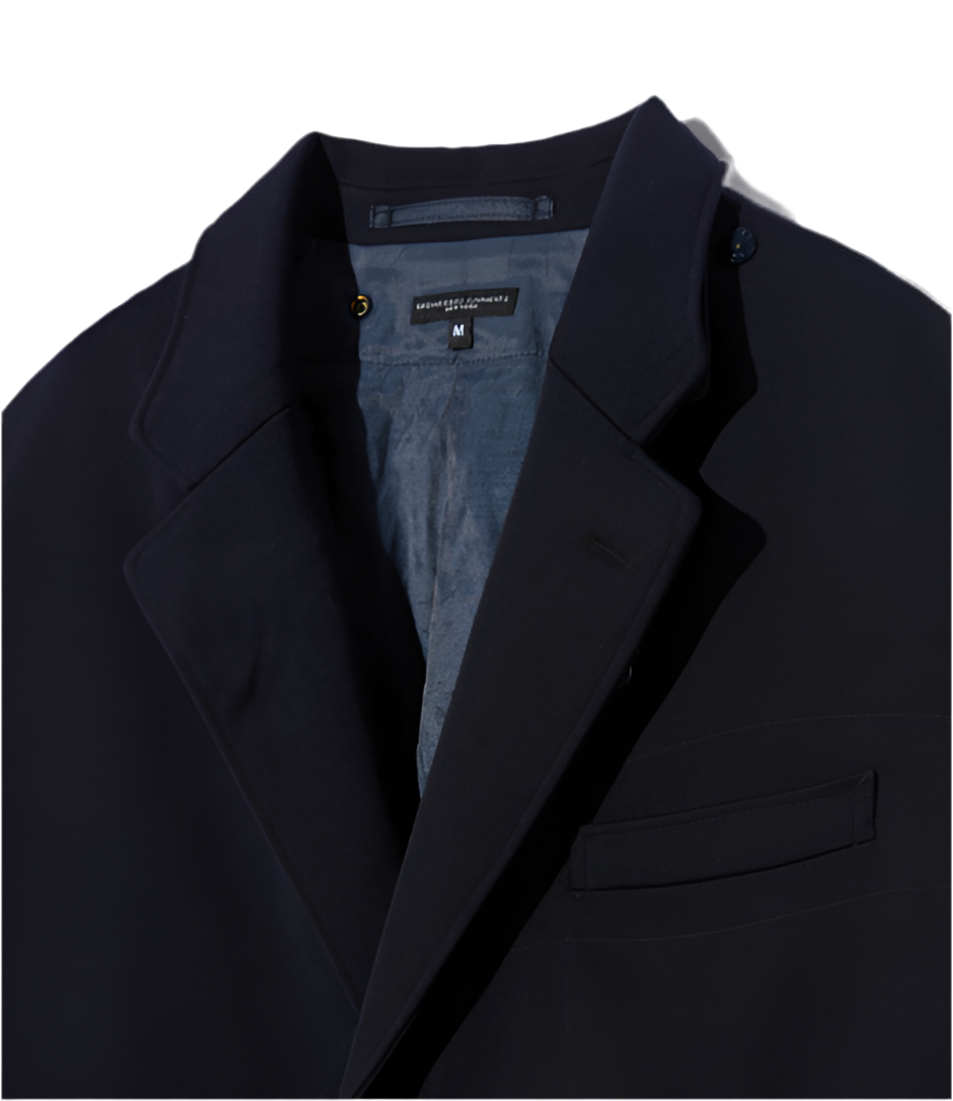 Chester Coat in Charcoal CP Weather Poplin
