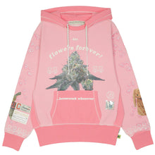 Load image into Gallery viewer, Flowers Forever Hoodie in Pink