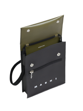 Load image into Gallery viewer, Tribeca Shoulder Bag in Black/Green