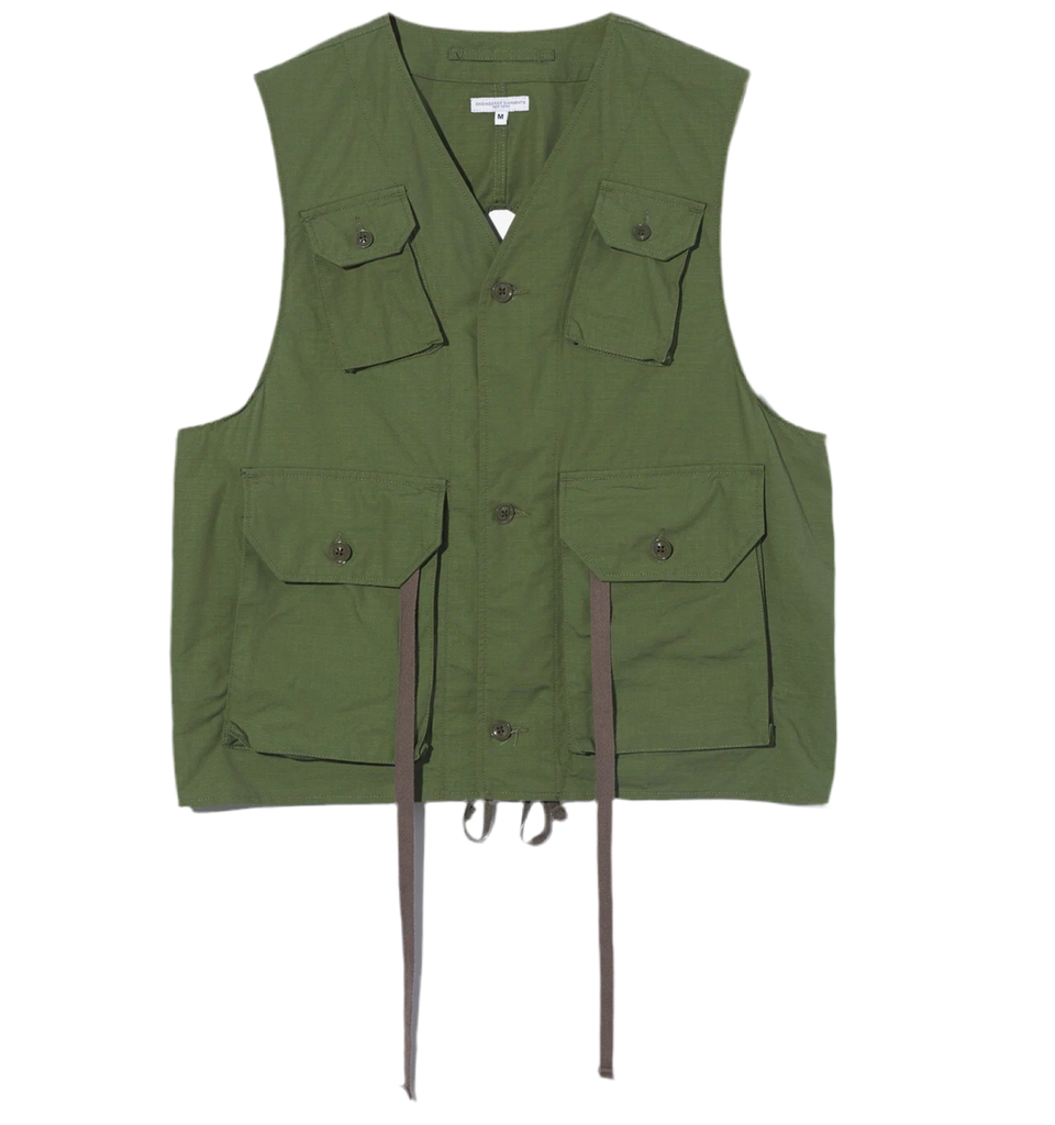 C-Vest in Olive Ripstop