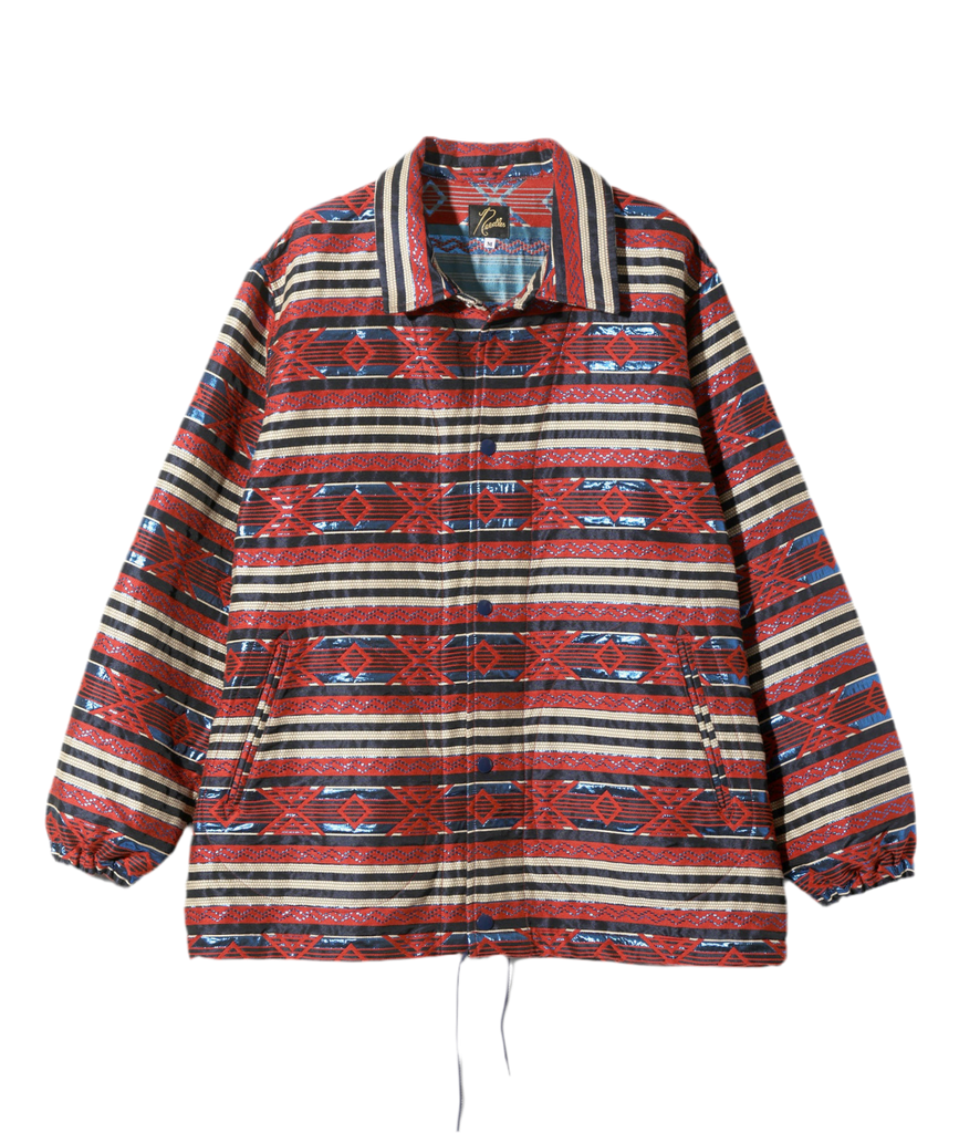 Coach Jacket in PE/C Native Jacquard
