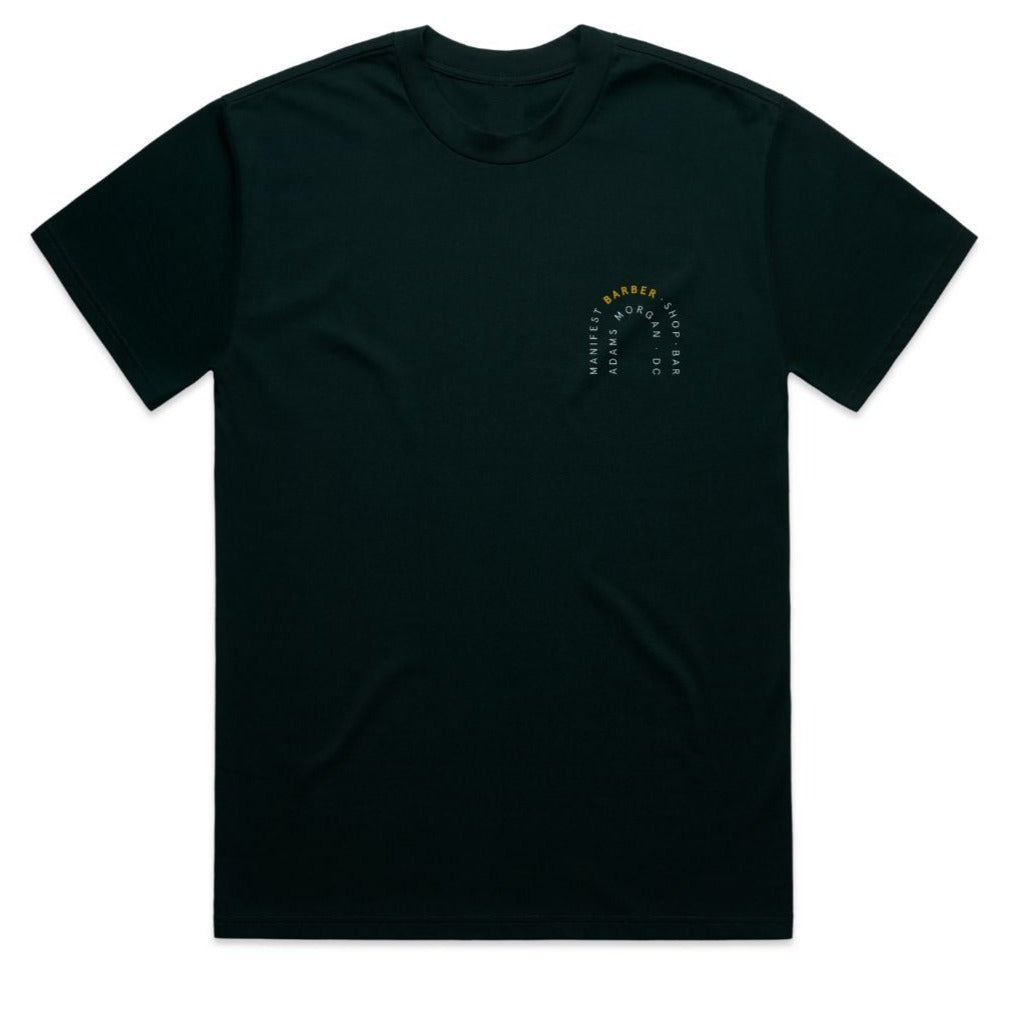 Barber T-Shirt in Moss