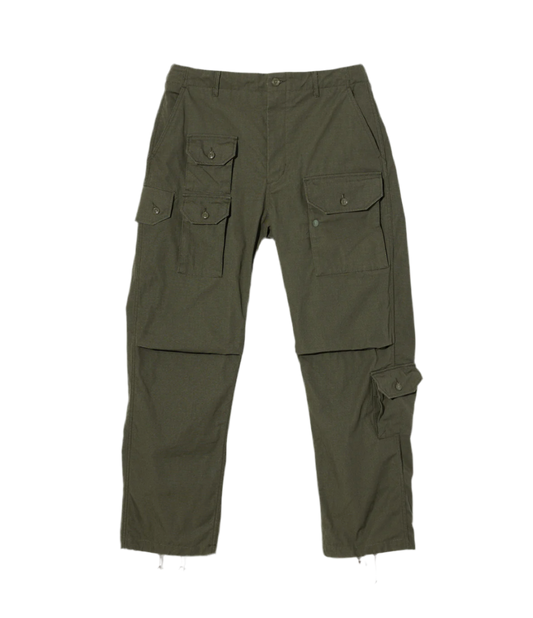 Flight Pant in Olive Heavyweight Cotton Ripstop