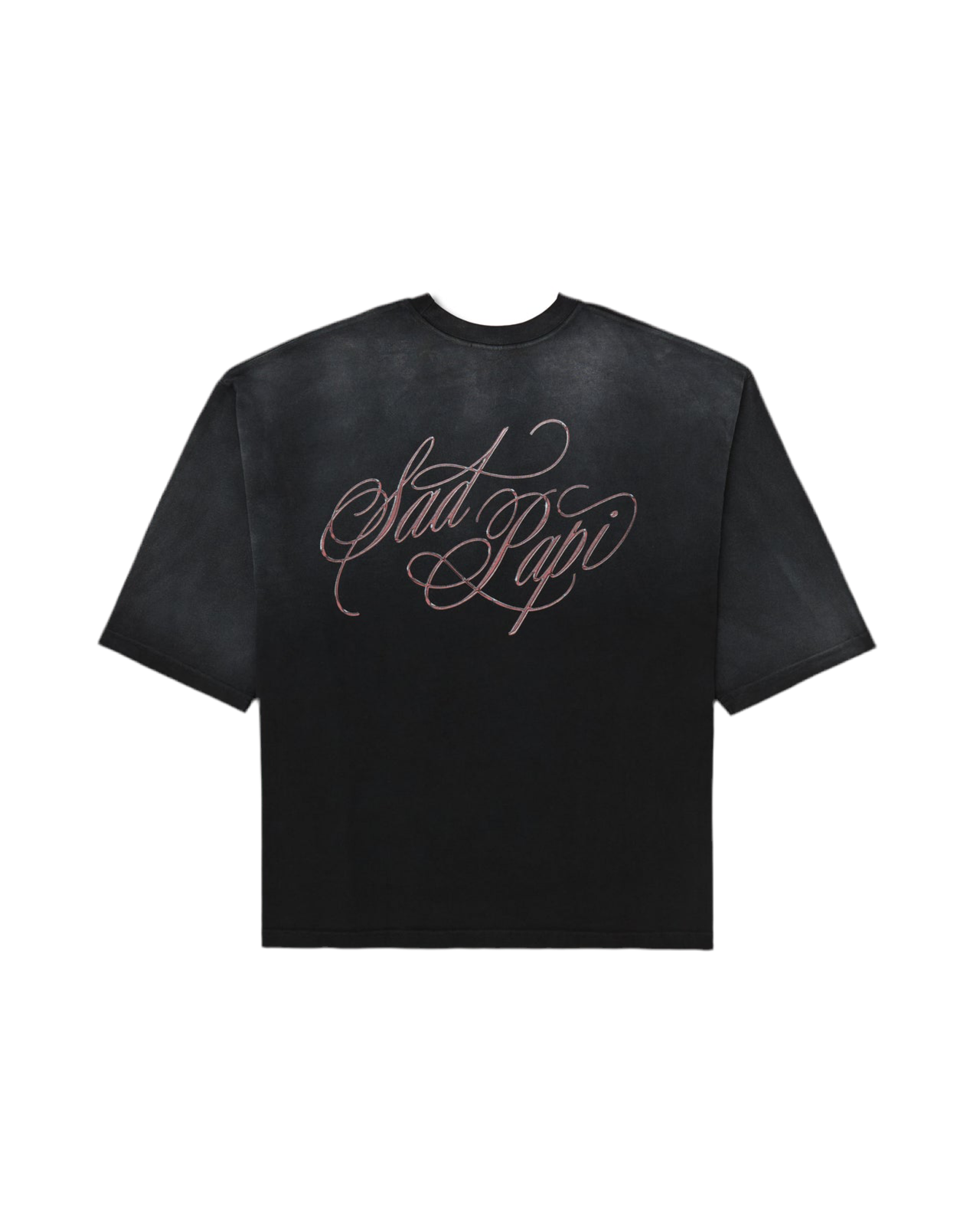 Sad Papi Buffalo Tee in Black
