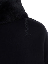 Load image into Gallery viewer, Faux-Fur Hoodie in Black