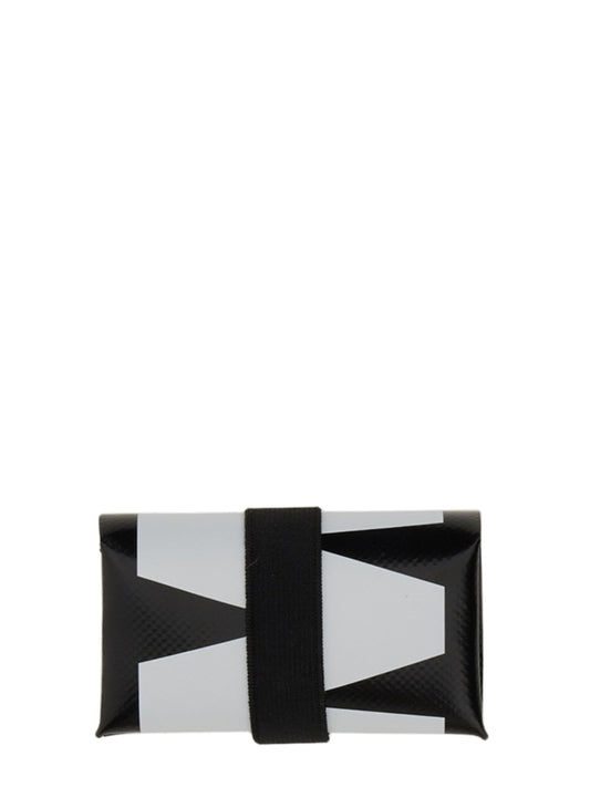 M-Print Tri-Fold Wallet in Black