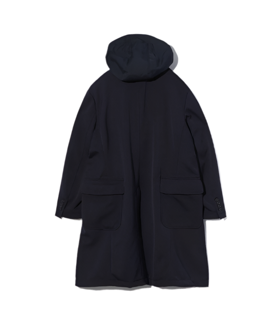 Chester Coat in Charcoal CP Weather Poplin