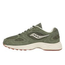 Load image into Gallery viewer, Grid Jazz 9 Suede in Olive/Off White