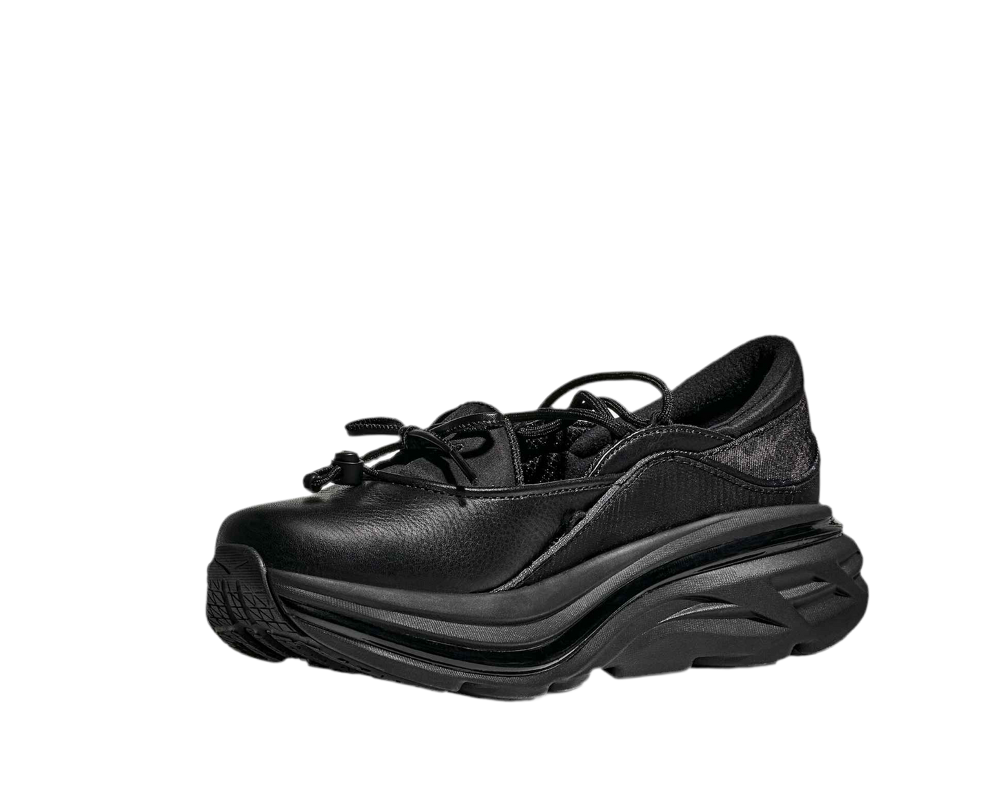 U Bondi Mary Jane in Black/Black