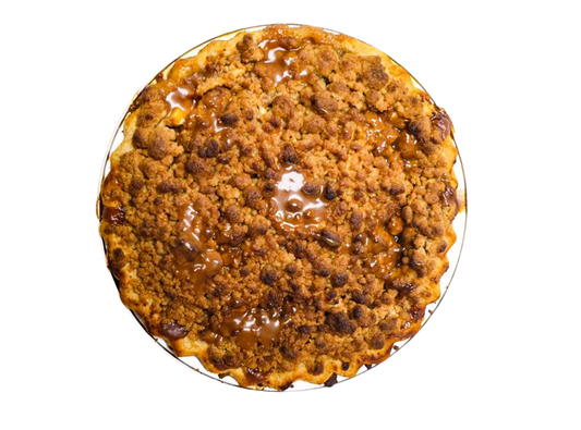 Dutch Caramel Apple Crumble