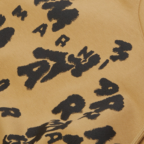 Cross Logo Hoodie in Winter Wheat
