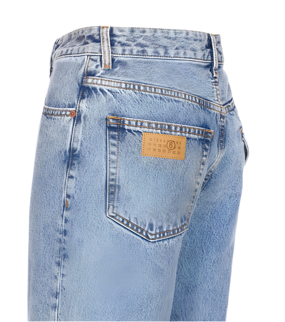 5-Pocket Jeans in Light Blue