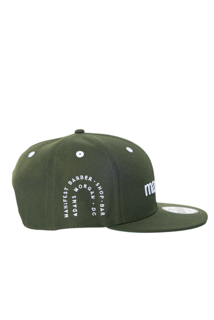 Manifest + New Era Snapback in Moss