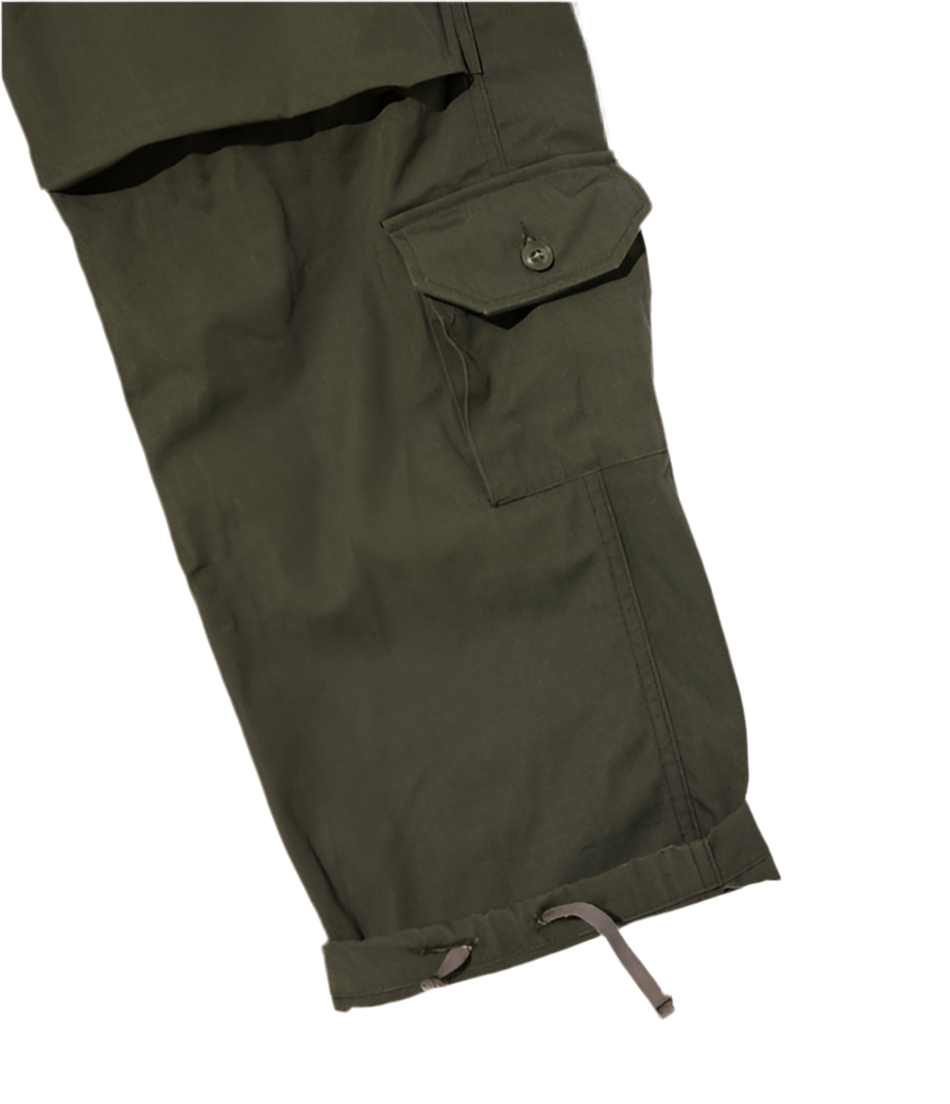 Flight Pant in Olive Heavyweight Cotton Ripstop