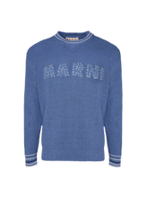 Load image into Gallery viewer, Cotton Knit Sweater in Opal