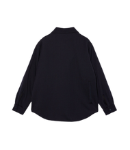 Load image into Gallery viewer, CPO Shirt Jacket in Dark Navy Heavy Wool Elastique