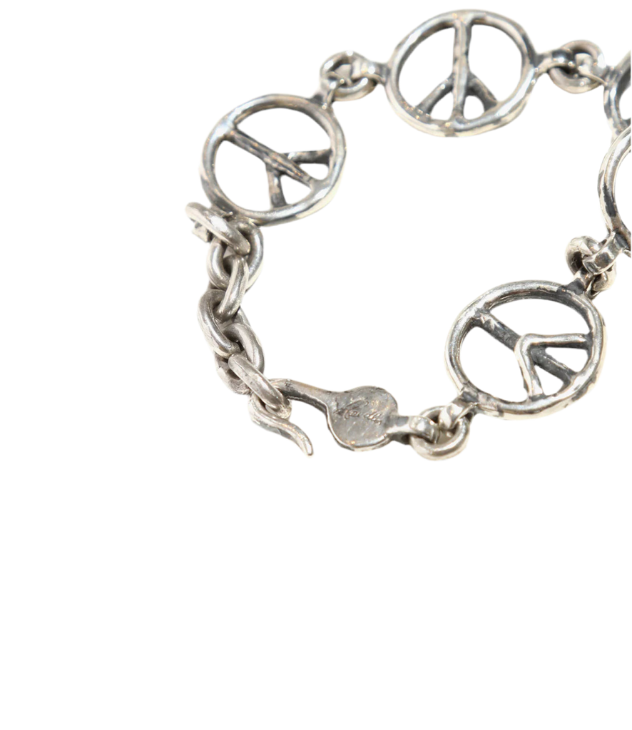 Peace Bracelet in Silver