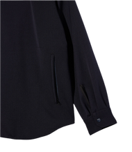 Load image into Gallery viewer, CPO Shirt Jacket in Dark Navy Heavy Wool Elastique