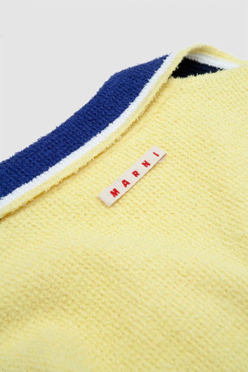 Beach Terry Striped Shirt in Yellow