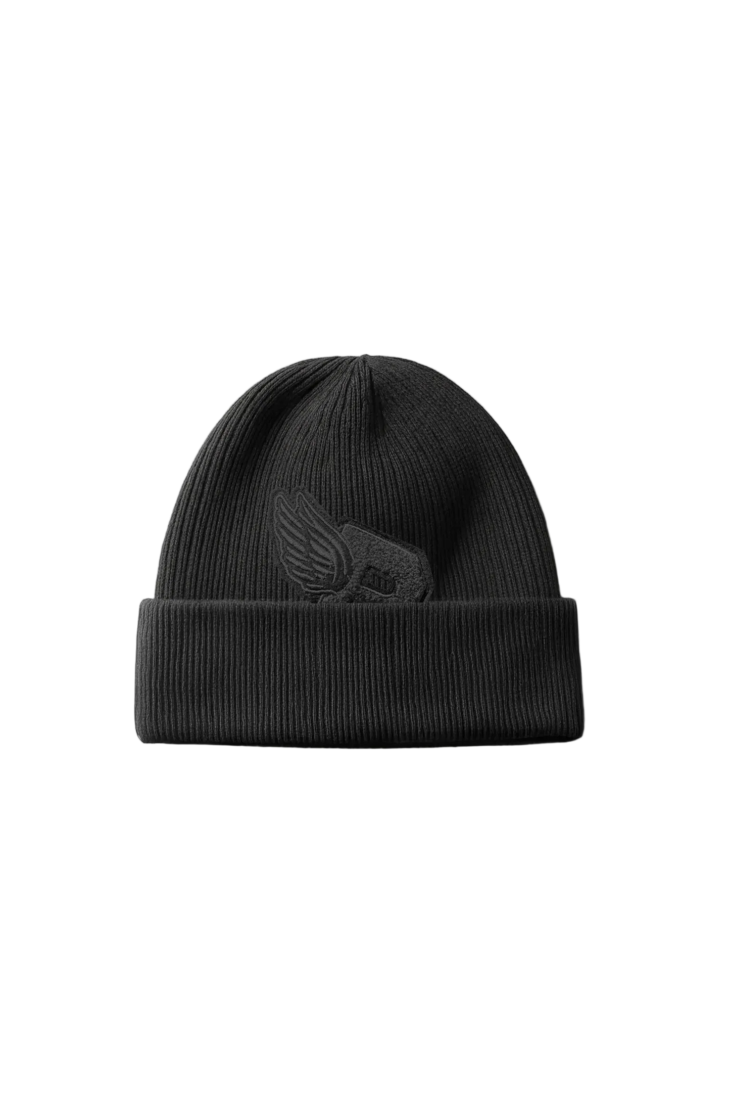 Winged B Beanie in Black
